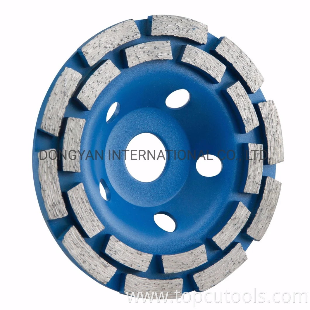 High Quality 125mm Diamond Concrete Grinding Cup Wheel Disc for Grinding Concrete